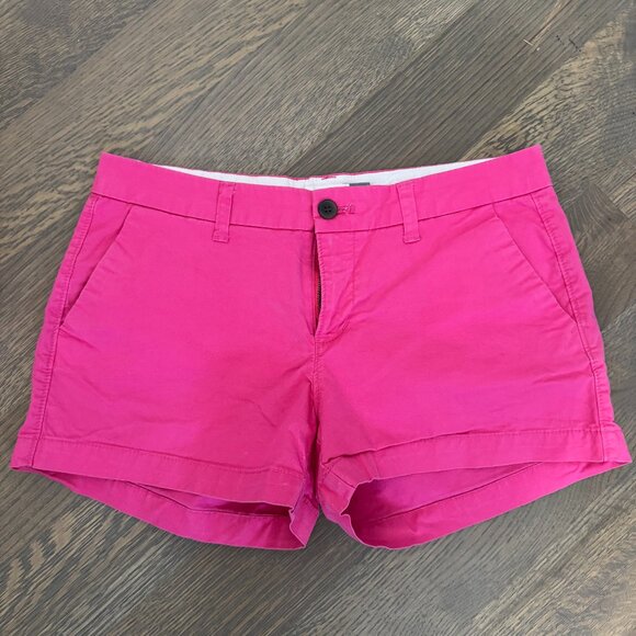 Old Navy Classic Chino Shorts - Pink - Size 4 - Picture 1 of 9